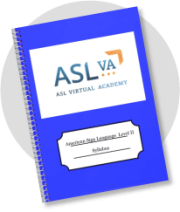 ASL 2 syllabus